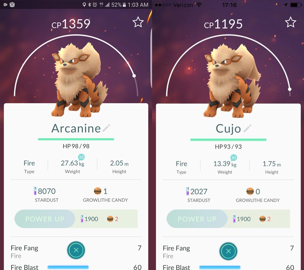 Số vạch trên skill có ý nghĩa gì trong Pokemon GO?