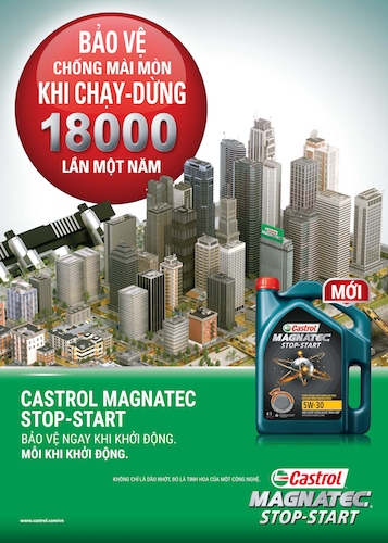 Castrol giới thiệu nhớt dành cho xe hơi chạy trong môi trường thành phố