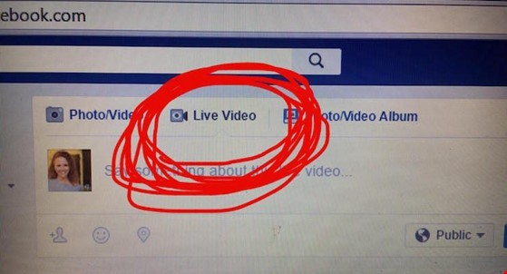 Facebook đang dần mở Live Stream trên máy tính