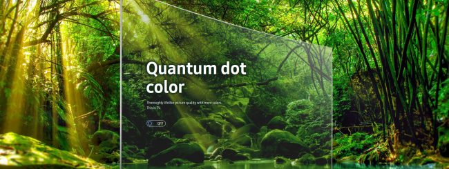 Samsung giới thiệu TV ứng dụng công nghệ chấm lượng tử Quantum Dot