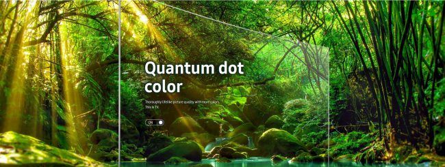 Samsung giới thiệu TV ứng dụng công nghệ chấm lượng tử Quantum Dot