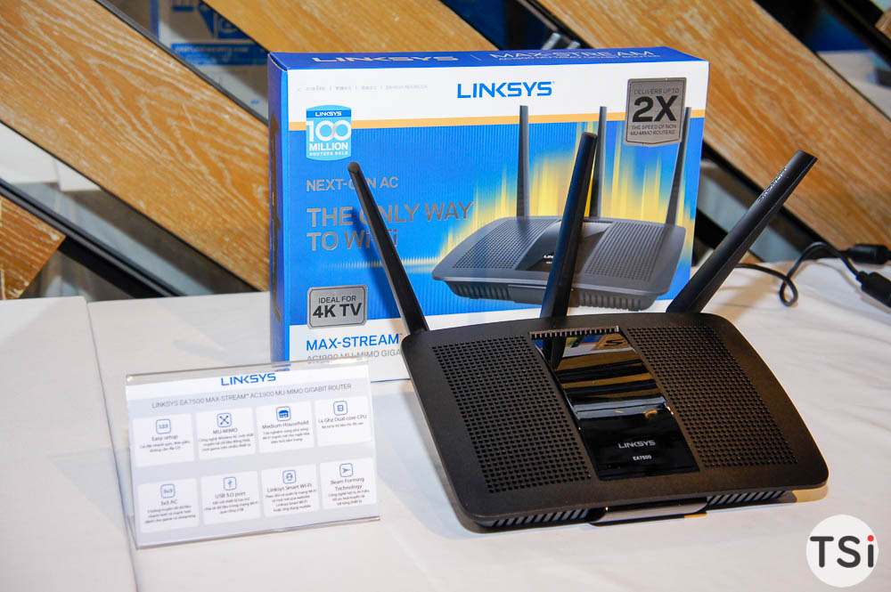 Linksys đem 3 thiết bị mạng chuẩn doanh nghiệp đến với gia đình