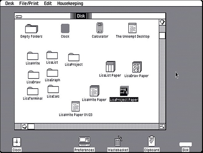 Giao diện đồ họa Mac, ngọn lửa được Steve Jobs cướp từ tay các vị thần Xerox
