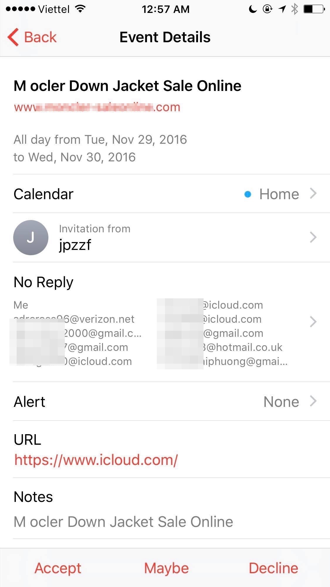 Người dùng Apple đang bị spam bởi tính năng Invite trong Calendar, hãy làm theo hướng dẫn sau để loại bỏ