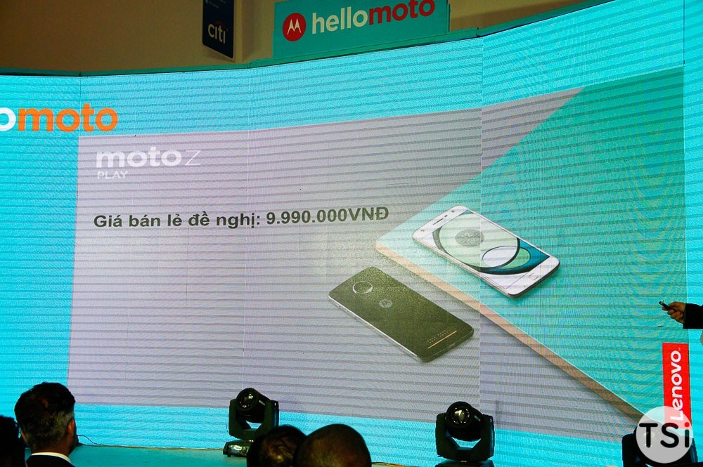 Moto Z, Z Play lên kệ giá 10 và 16 triệu đồng, có nắp lưng hoán đổi Moto Mods