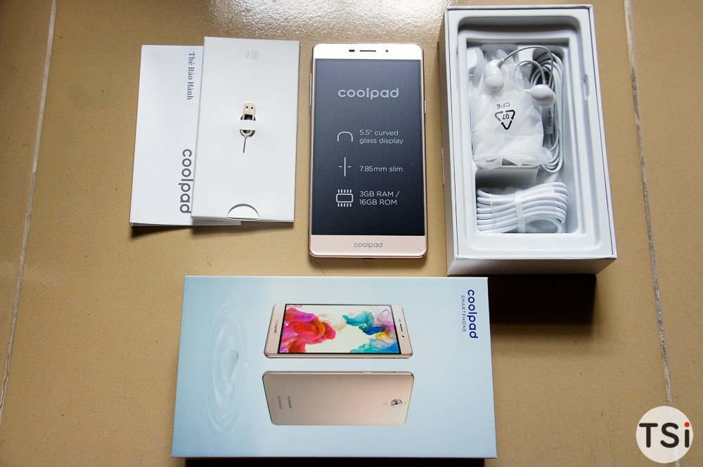 Ảnh mở hộp Coolpad Sky 3 Pro, đang bán độc quyền tại FPT Shop