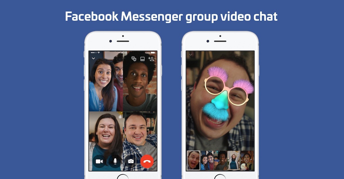 Facebook Messenger hỗ trợ video chat nhóm đến 6 người