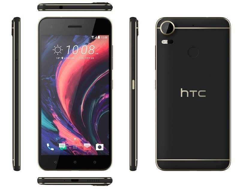 HTC Desire 10 Pro lên kệ hôm nay: giá 8 triệu, RAM 4GB, selfie góc rộng 150 độ