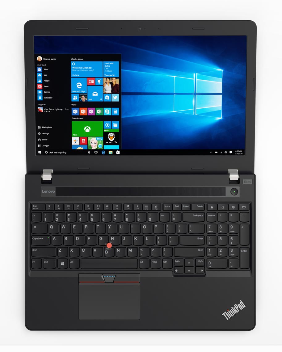 Laptop Lenovo ThinkPad E470/E570 cho doanh nghiệp vừa được ra mắt