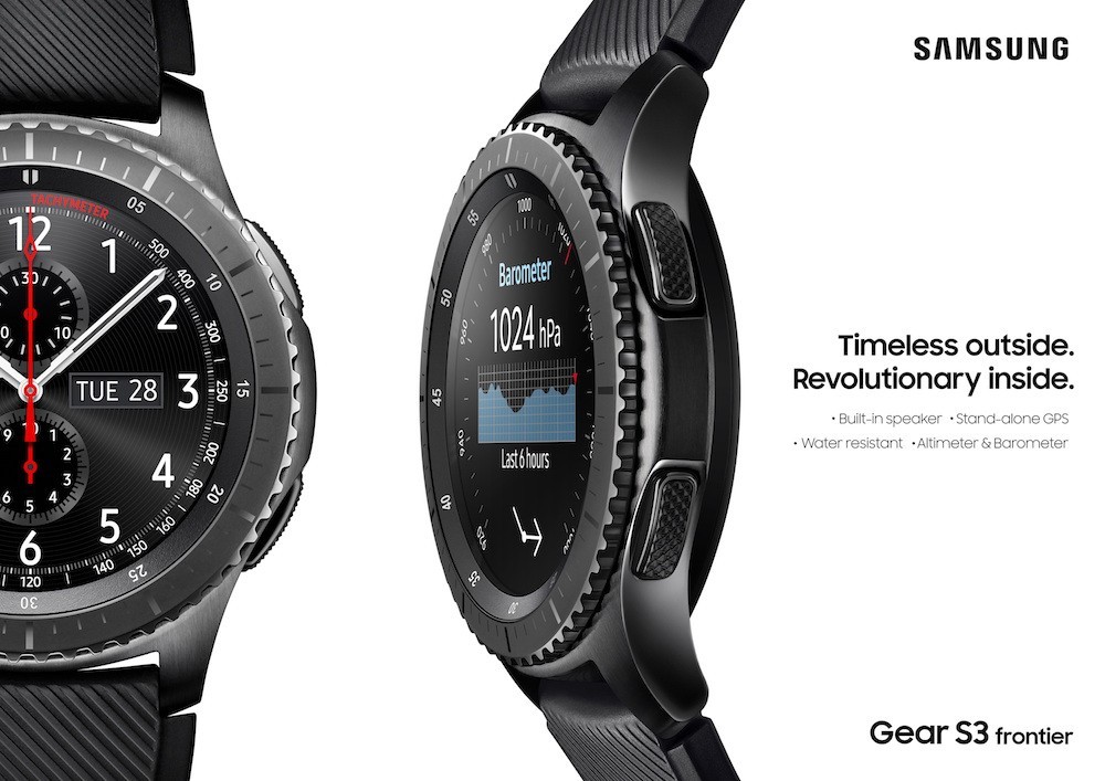 Samsung Gear S3 chính thức bán từ 7/1, hai phiên bản giá 8 triệu đồng