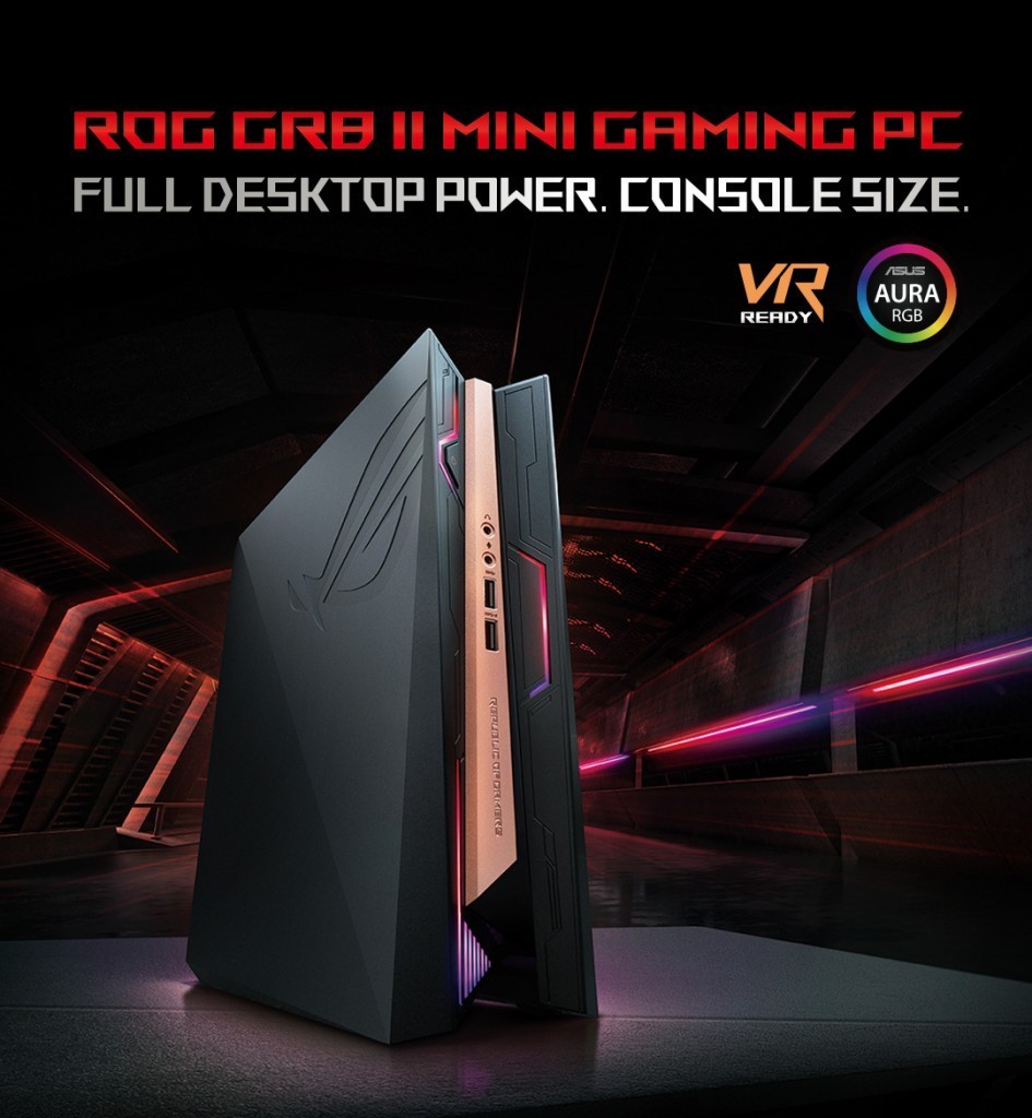 ASUS chính thức ra mắt dòng máy tính tí hon chuyên game ROG GR8 II