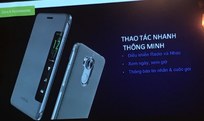 Infinix Zero 4 ra mắt, tặng kèm bộ 3 ống kính chuyên dụng, bán vào trung tuần tháng 1