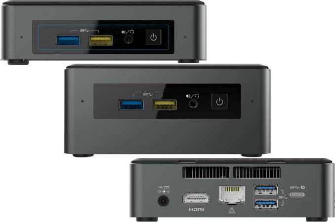 Intel NUC được nâng cấp với chip Kaby Lake và Thunderbolt 3