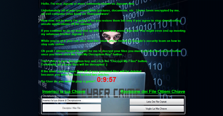 Ransomware mới giải mã dữ liệu miễn phí bằng cách bắt buộc người dùng đọc báo an ninh mạng