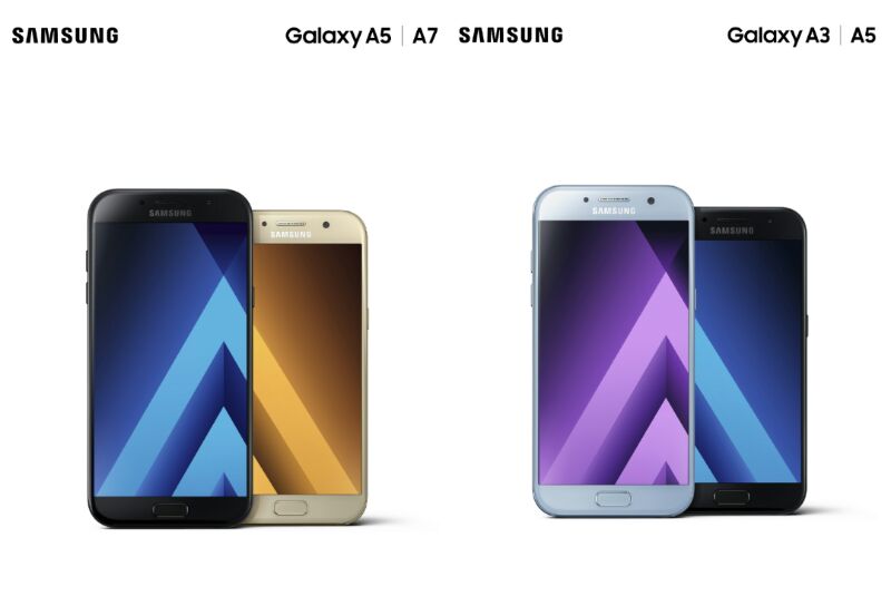 Samsung chính thức công bố dòng Galaxy A (2017)