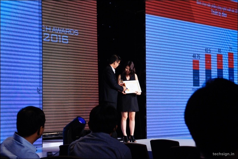 Hình ảnh chương trình bình chọn Tech Awards 2016 của VnExpress