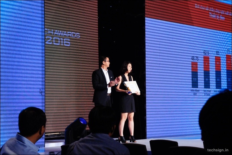 Hình ảnh chương trình bình chọn Tech Awards 2016 của VnExpress