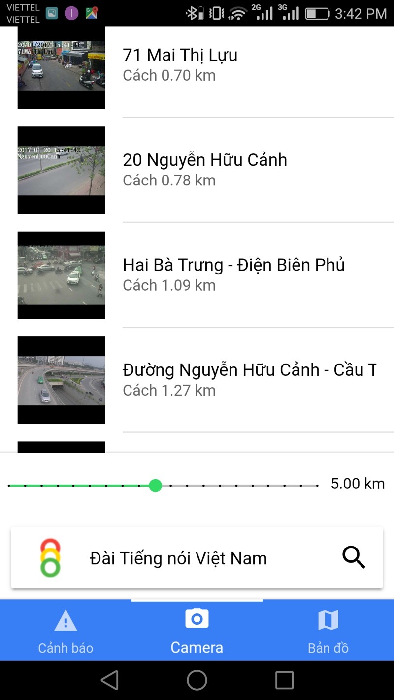 TP.HCM có cổng thông tin, hình ảnh camera giao thông trực tuyến