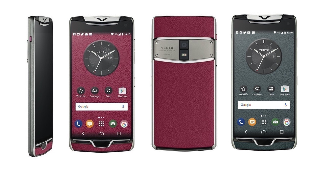 Vertu ra mắt smartphone Constellation mới chế tác thủ công