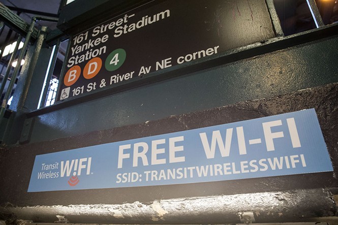 Mất 5 năm để phủ sóng WiFi miễn phí 300 ga tàu điện ngầm tại New York