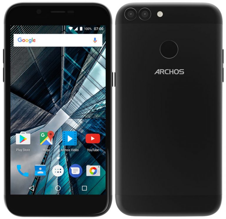 Archos ra mắt smartphone 55 Graphite và 50 Graphite, cả 2 được trang bị camera kép