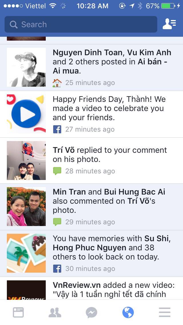 Tạo và hiệu chỉnh video tình bạn trên Facebook.