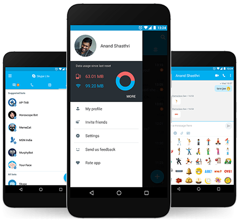 Microsoft giới thiệu ứng dụng Skype Lite trên Android cho Ấn Độ và các thị trường mới nổi