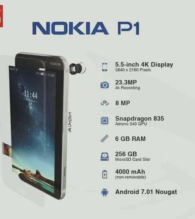 Xuất hiện video concept mẫu điện thoại Nokia P1