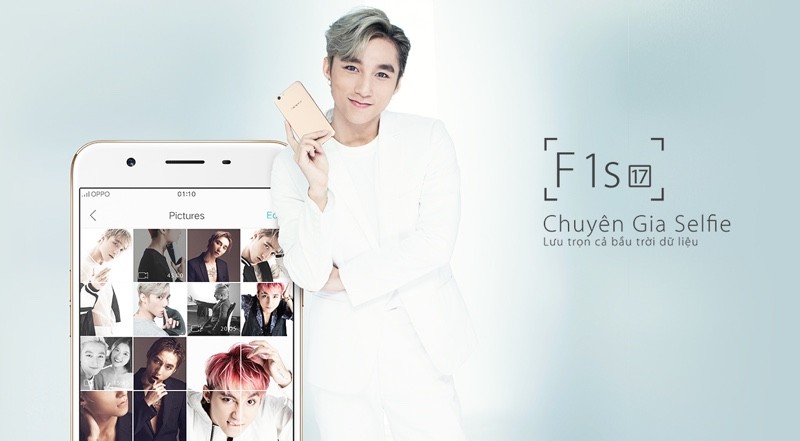 Oppo F1s 2017 chính thức ra mắt từ 13/2 với giá 7 triệu đồng