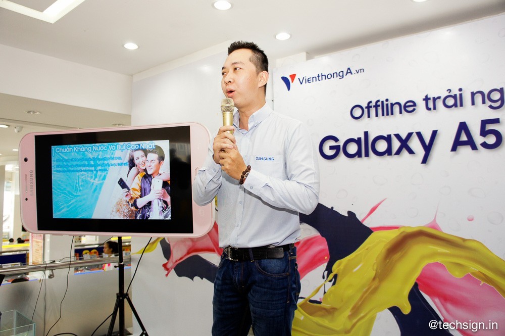 Viễn Thông A tổ chức offline trải nghiệm Samsung Galaxy A 2017