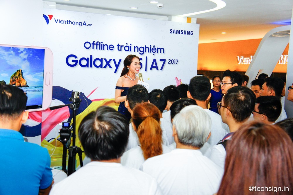 Viễn Thông A tổ chức offline trải nghiệm Samsung Galaxy A 2017