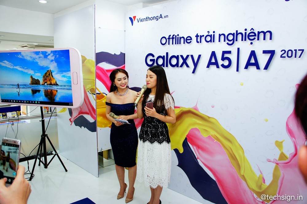 Viễn Thông A tổ chức offline trải nghiệm Samsung Galaxy A 2017