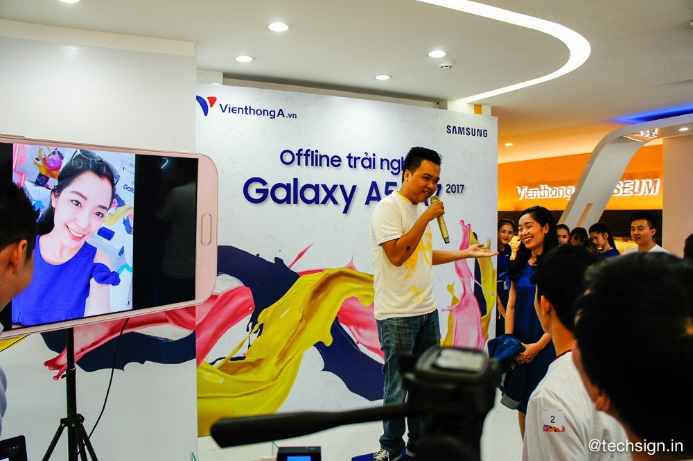 Viễn Thông A tổ chức offline trải nghiệm Samsung Galaxy A 2017