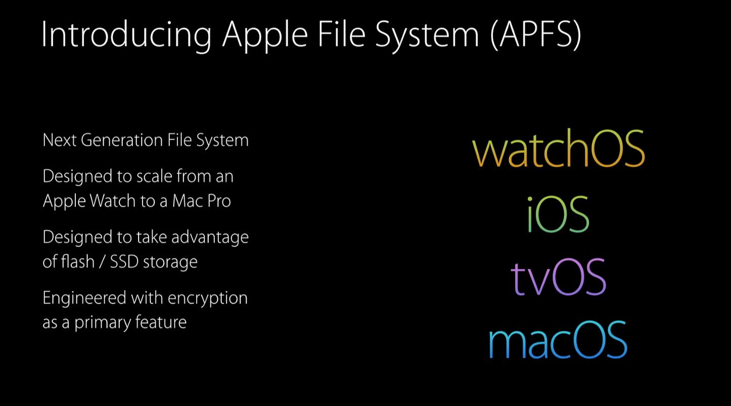 Hệ thống tập tin APFS trên iOS 10.3 có gì đặc biệt? 
