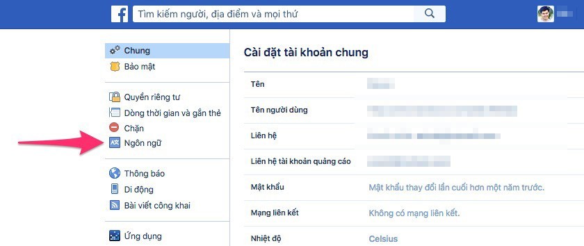 Cách đăng status đa ngôn ngữ trên tài khoản Facebook cá nhân