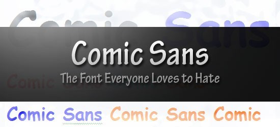 Font chữ Comic Sans: font chữ 'xấu xí' nhưng giúp bạn tập trung khi đọc