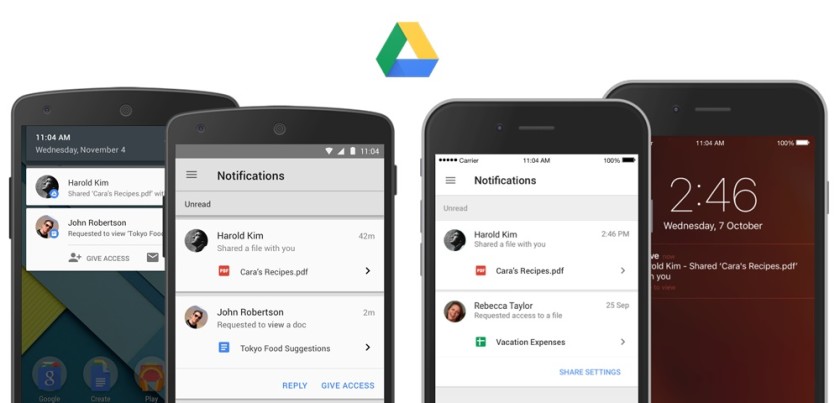 Google Drive cập nhật những tính năng mới hướng tới các doanh nghiệp nhiều hơn