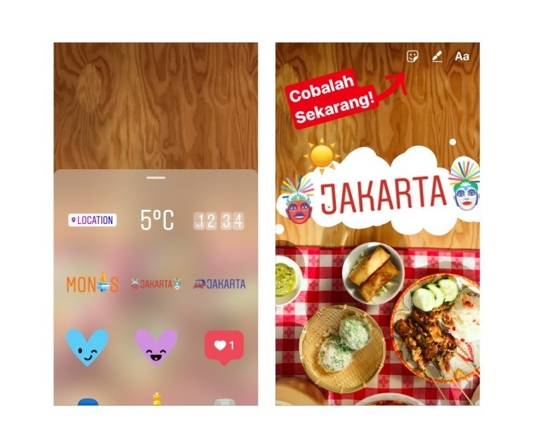 Instagram cập nhật tính năng Geostickers cho Instagram Stories