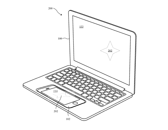 Rò rỉ bằng sáng chế của Apple: laptop có thể tích hợp iPhone/iPad