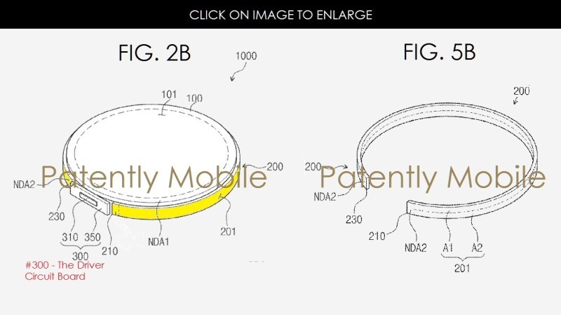 Samsung được cấp bằng sáng chế màn hình phụ thứ 2 cho smartwatch