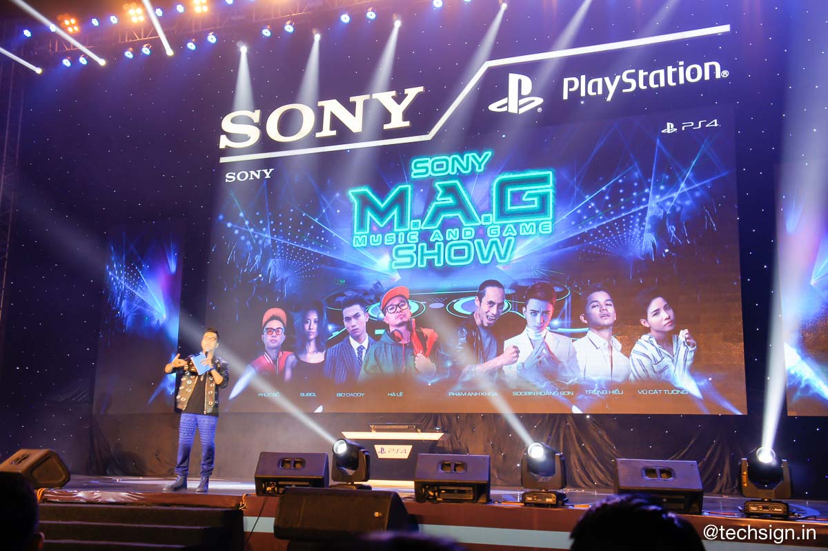 Sướng mắt đã tai tại Sony M.A.G Show