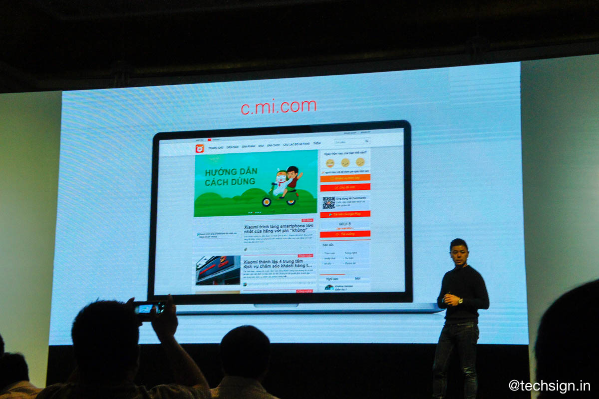 Toàn cảnh buổi ra mắt của Xiaomi tại thị trường Việt Nam