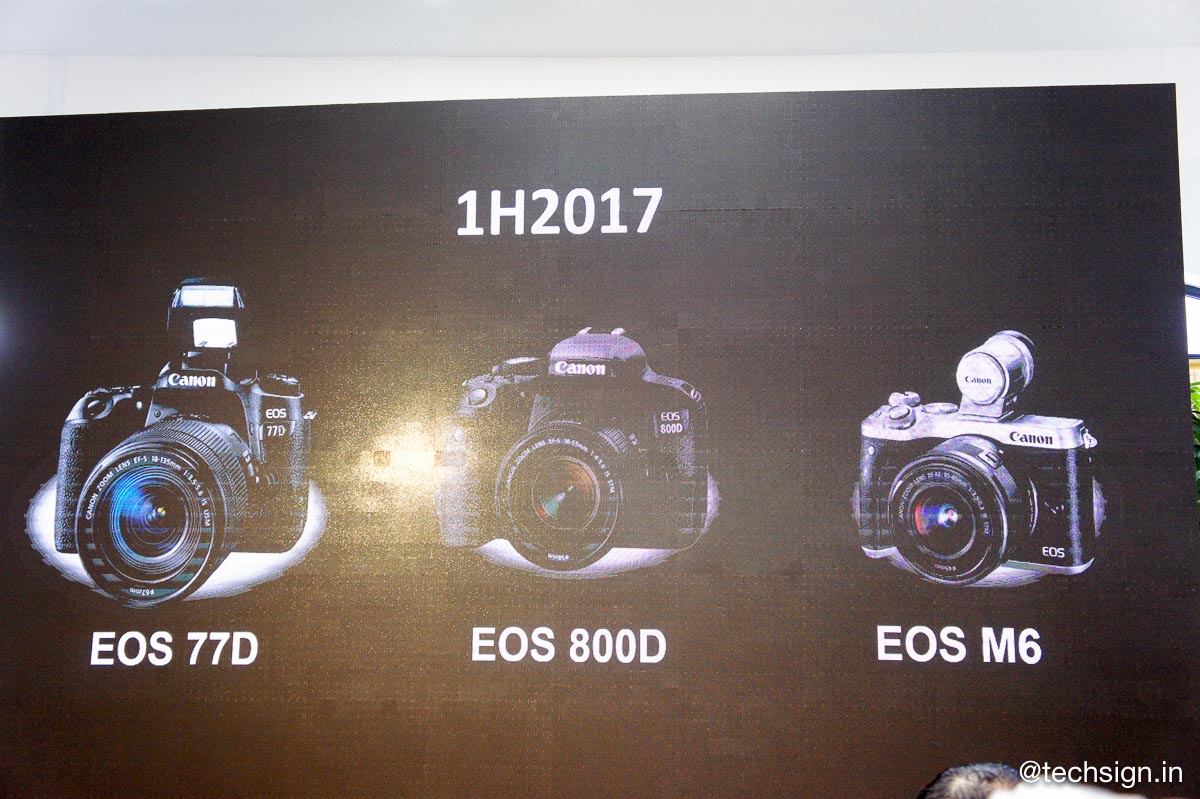 Canon Việt Hoá slogan, ra mắt ba máy ảnh EOS M6, 800D và 77D tại Việt Nam