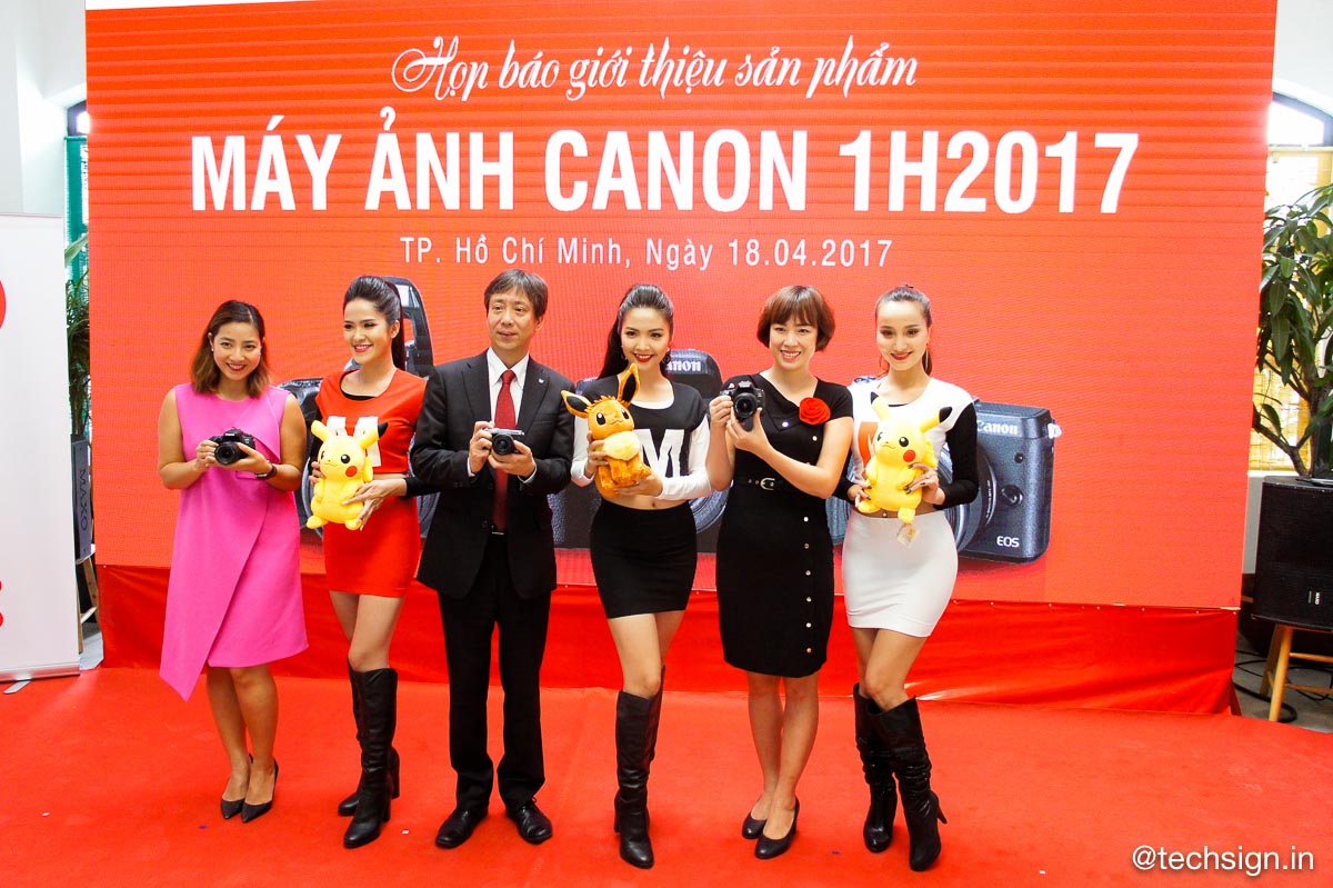 Canon Việt Hoá slogan, ra mắt ba máy ảnh EOS M6, 800D và 77D tại Việt Nam