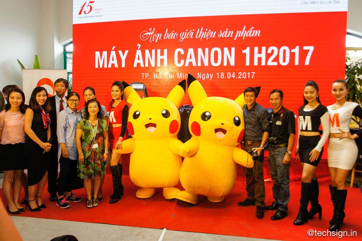 Canon Việt Hoá slogan, ra mắt ba máy ảnh EOS M6, 800D và 77D tại Việt Nam