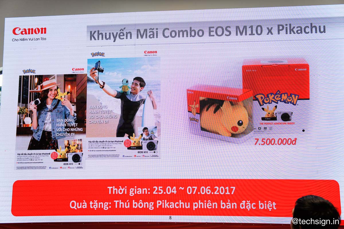 Canon Việt Hoá slogan, ra mắt ba máy ảnh EOS M6, 800D và 77D tại Việt Nam