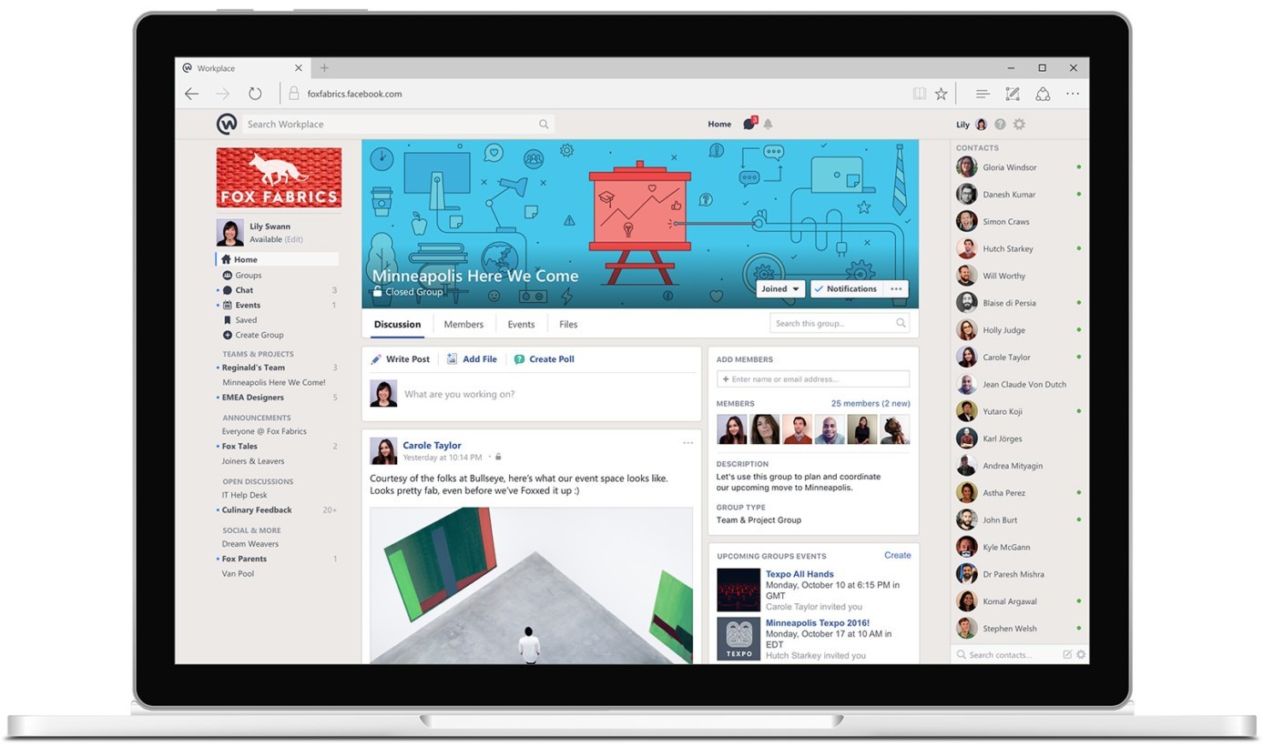 Facebook Workplace sẽ sớm có phiên bản miễn phí