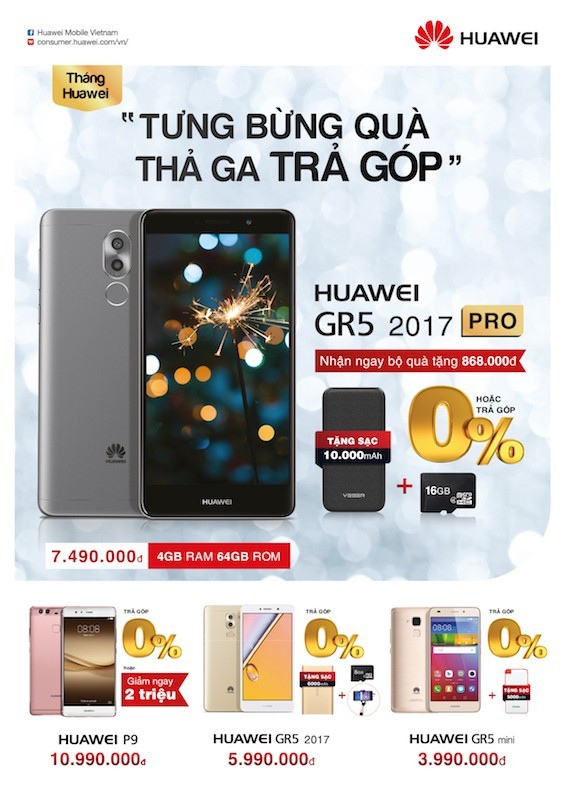 Huawei khuyến mãi dịp Lễ Giổ tổ Hùng Vương