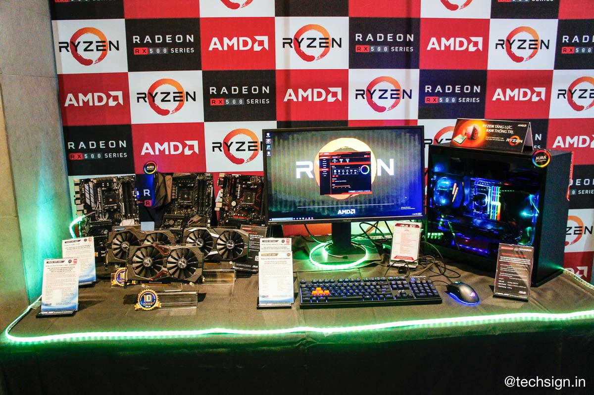 AMD ra mắt CPU Ryzen và card Radeon RX500 Series