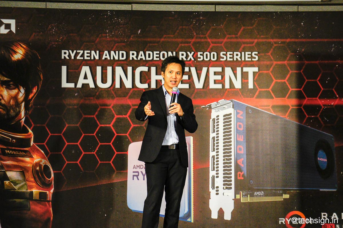 AMD ra mắt CPU Ryzen và card Radeon RX500 Series